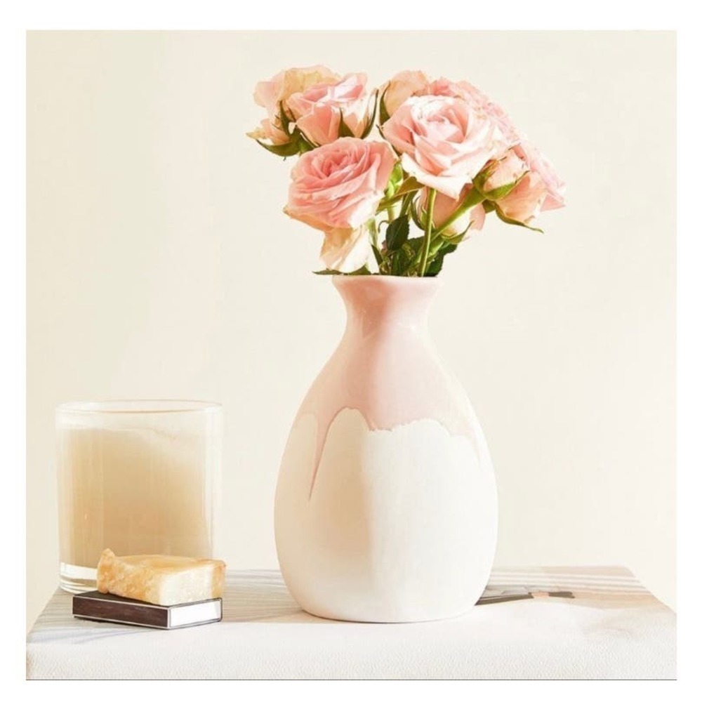 Isaac Mizrahi Loves XO Sienna Vase Ceramic Pottery